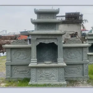 Lăng cánh đá xanh rêu 3.2m 01