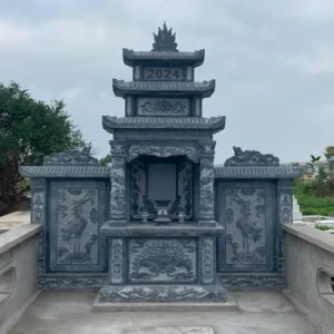 Lăng cánh đá xanh đen 3.2m 81x127 cm