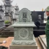 Mộ ngai đá xanh 01