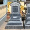 Mộ tam cấp đá đen 01